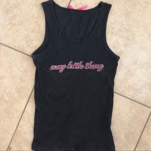 Victoria Secret ‘Sexy Little Thing’ Black tank